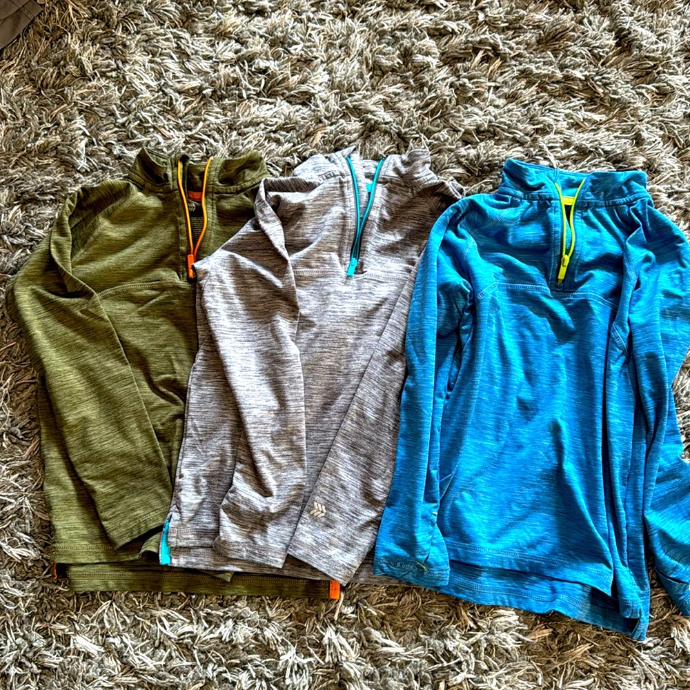 Boys 1/4 quarter zip bundle